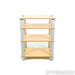 Solid Tech Radius Solo 4 Shelf Stand; Top-Shelf Suspension; Birch