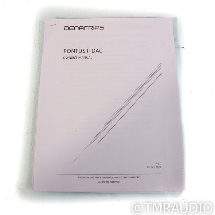 Denafrips Pontus II DAC; D/A Converter