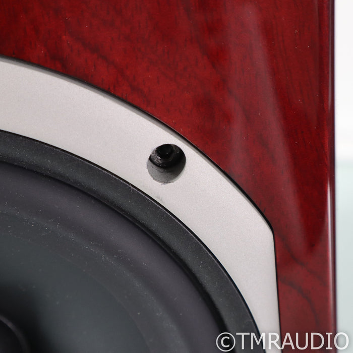 Triangle Signature Theta Bookshelf Speakers; Mahogany Pair