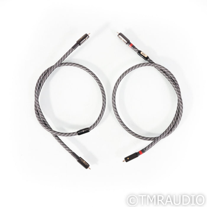 WireWorld Platinum Series 8 Eclipse RCA Cables; 1m Pair Interconnects