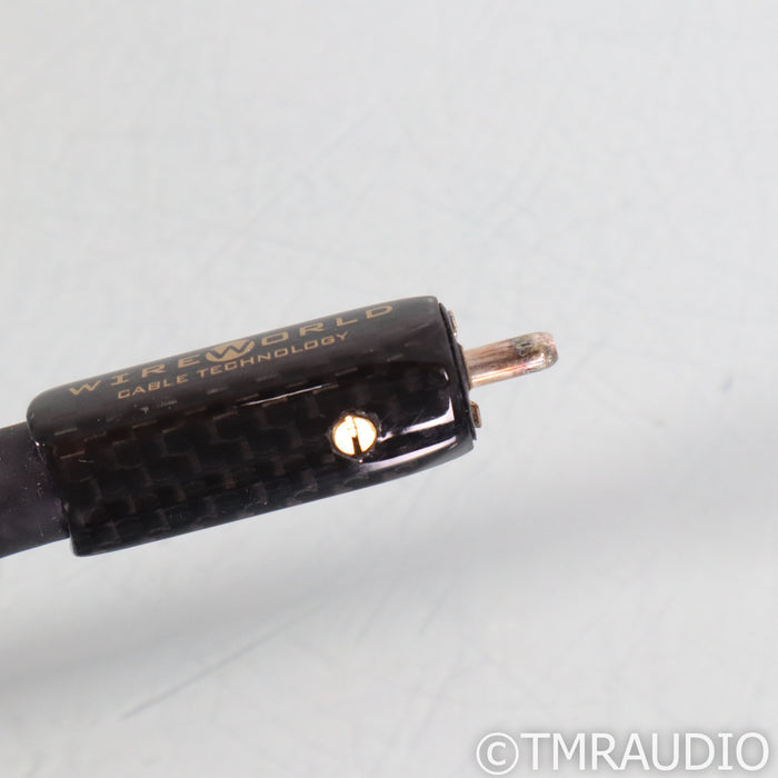 WireWorld Platinum Series 8 Eclipse RCA Cables; 1m Pair Interconnects