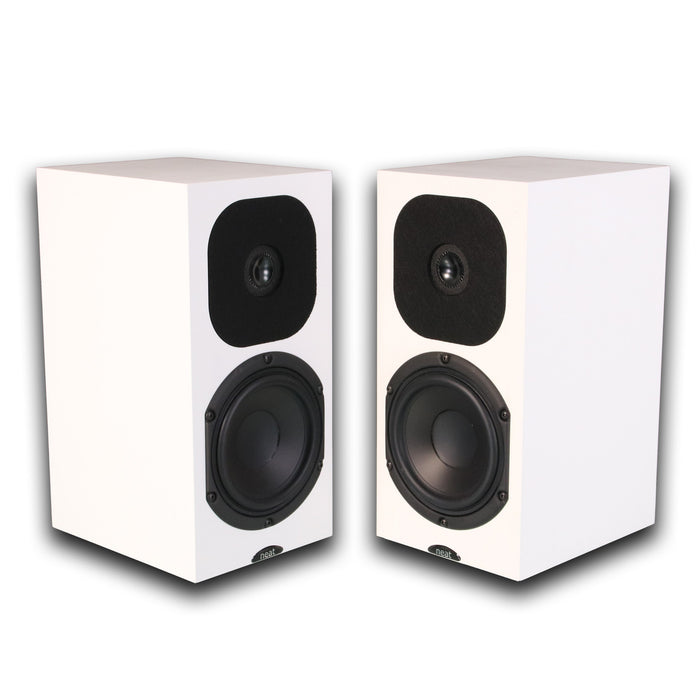 Neat Acoustics Motive SX3 Bookshelf Speakers; Silk White Pair