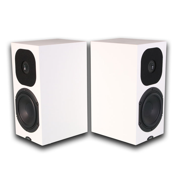 Neat Acoustics Motive SX3 Bookshelf Speakers; Silk White Pair