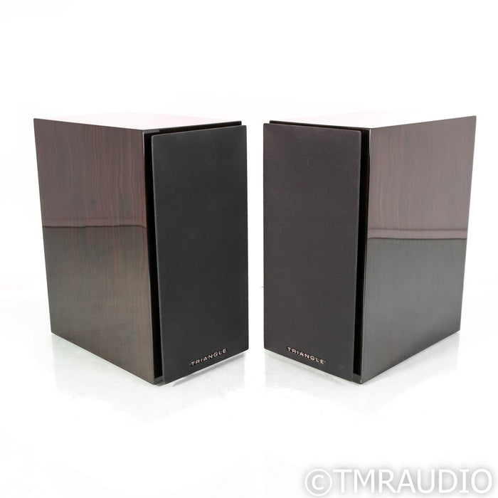 Triangle Comete 40th Anniversary Bookshelf Speakers; Santos Rosewood Pair