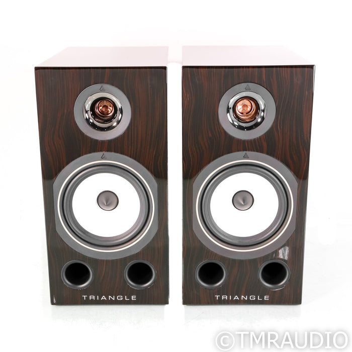 Triangle Comete 40th Anniversary Bookshelf Speakers; Santos Rosewood Pair