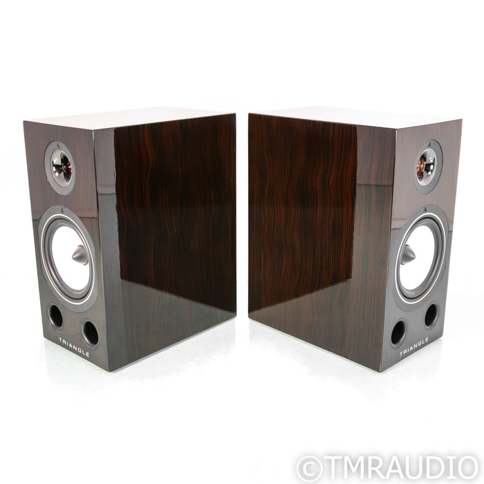 Triangle Comete 40th Anniversary Bookshelf Speakers; Santos Rosewood Pair