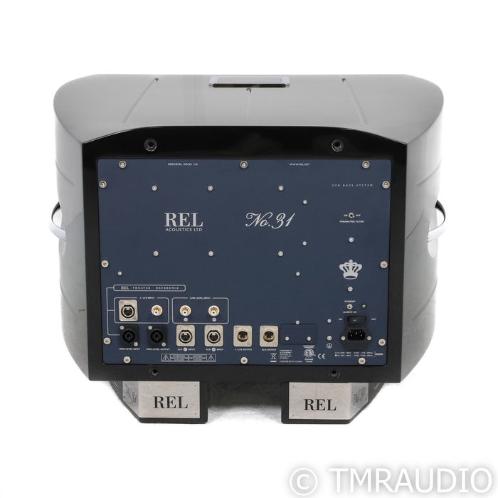 REL Acoustics No. 31 Reference 12" Powered Subwoofer; Gloss Black