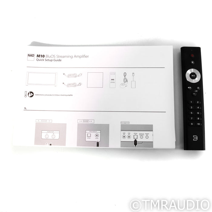 NAD Electronics NAD M10 v1 BluOS Streaming Integrated Amplifier