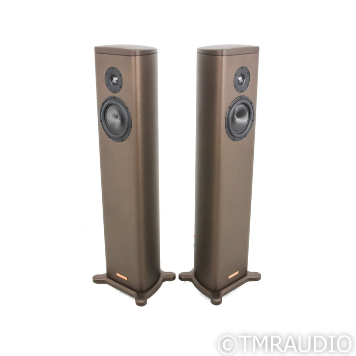 Magico S1 Mk II Floorstanding Speakers; M-Cast Brown Pair