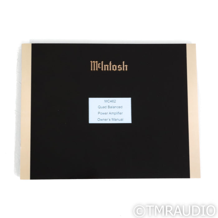 McIntosh MC462 Stereo Power Amplifier