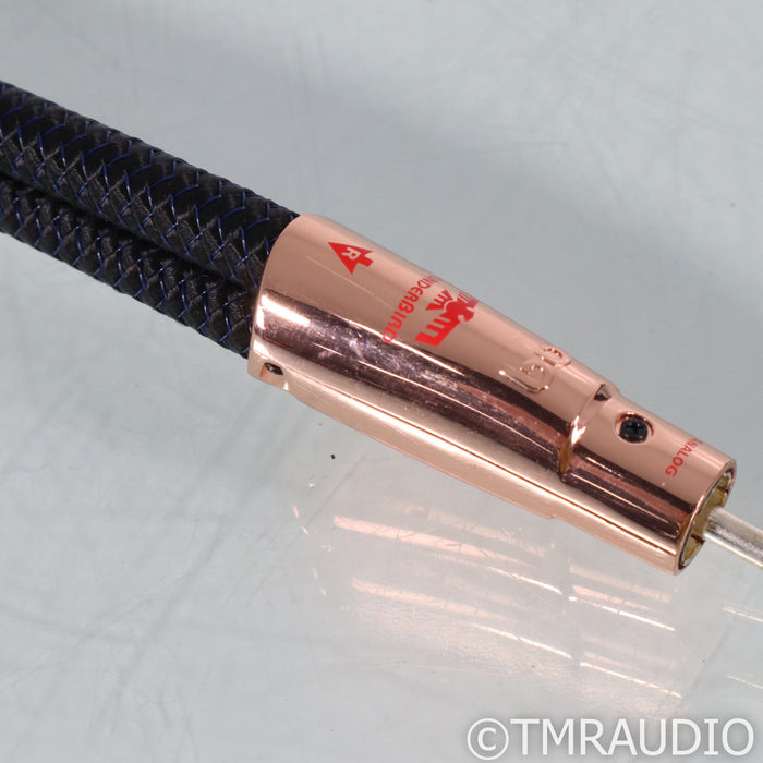 AudioQuest ThunderBird RCA Cables; 1m Pair Interconnects