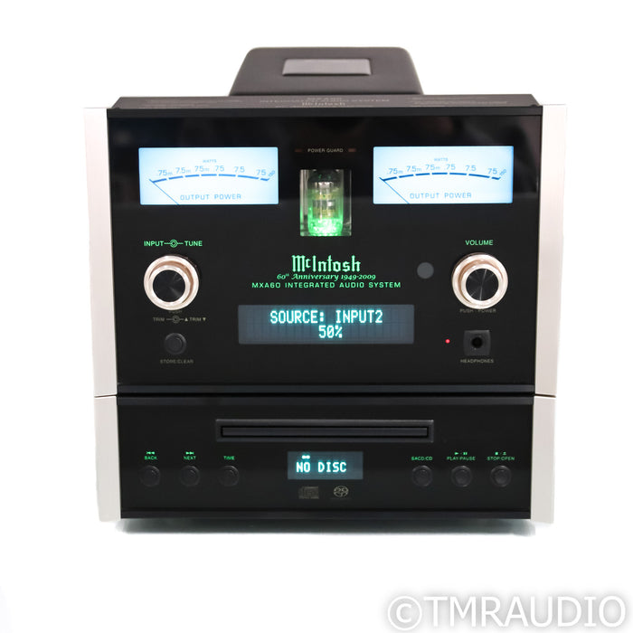 McIntosh MXA60 60th Anniversary Stereo Tube Hybrid All-In-One System