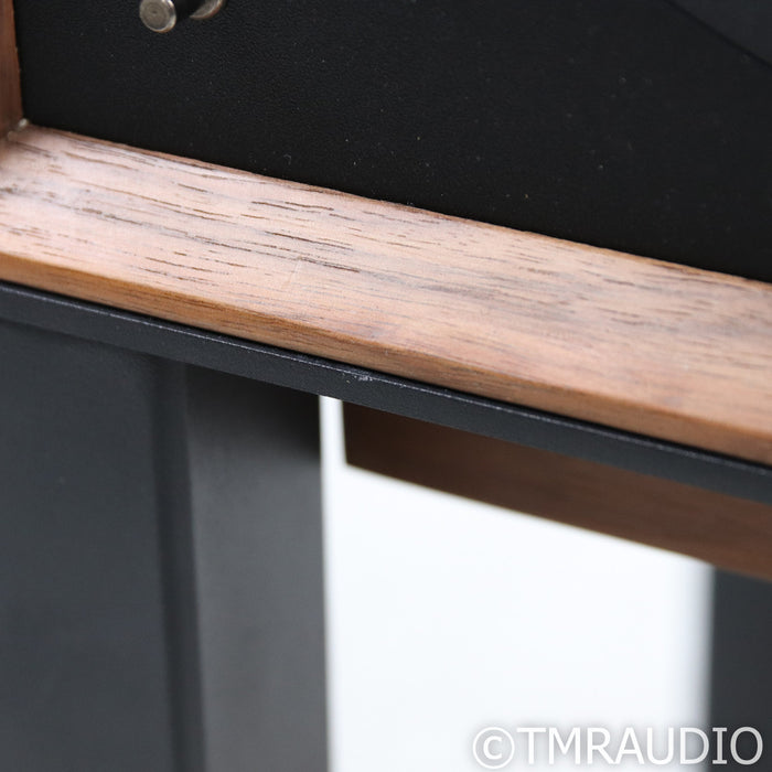 Wharfedale Linton 85th Anniversary Bookshelf Speakers; Walnut Pair w/ Stands
