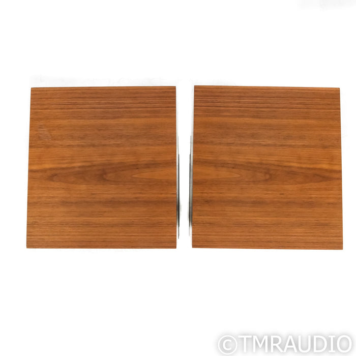 Wharfedale Linton 85th Anniversary Bookshelf Speakers; Walnut Pair w/ Stands