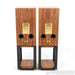 Wharfedale Linton 85th Anniversary Bookshelf Speakers; Walnut Pair w/ Stands