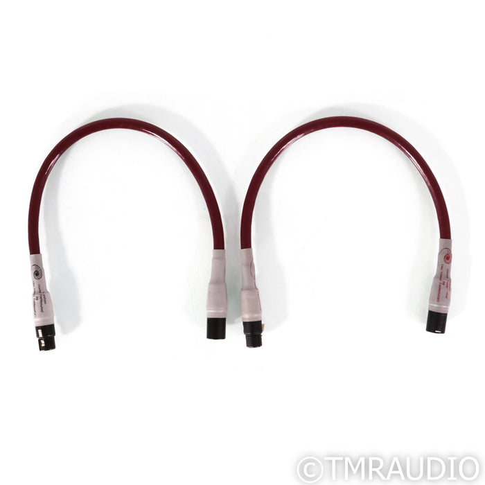 Cardas Audio Golden Cross XLR Cables; 0.5m Pair Balanced Interconnects