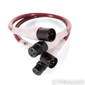 Cardas Audio Golden Cross XLR Cables; 0.5m Pair Balanced Interconnects