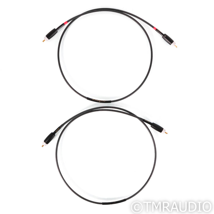 Audience Au24 SE RCA Cables; 1m Pair Interconnects