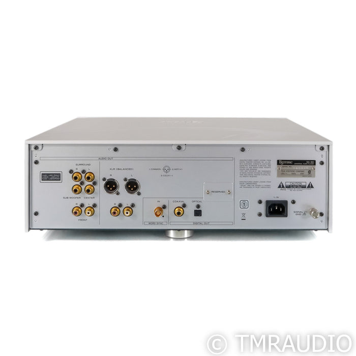 Esoteric SA-60 Universal SACD & CD Player; AS-IS (Trouble Reading Hybrid Discs)