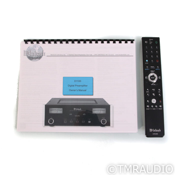 McIntosh D1100 Digital Preamplifier & DAC; D/A Converter