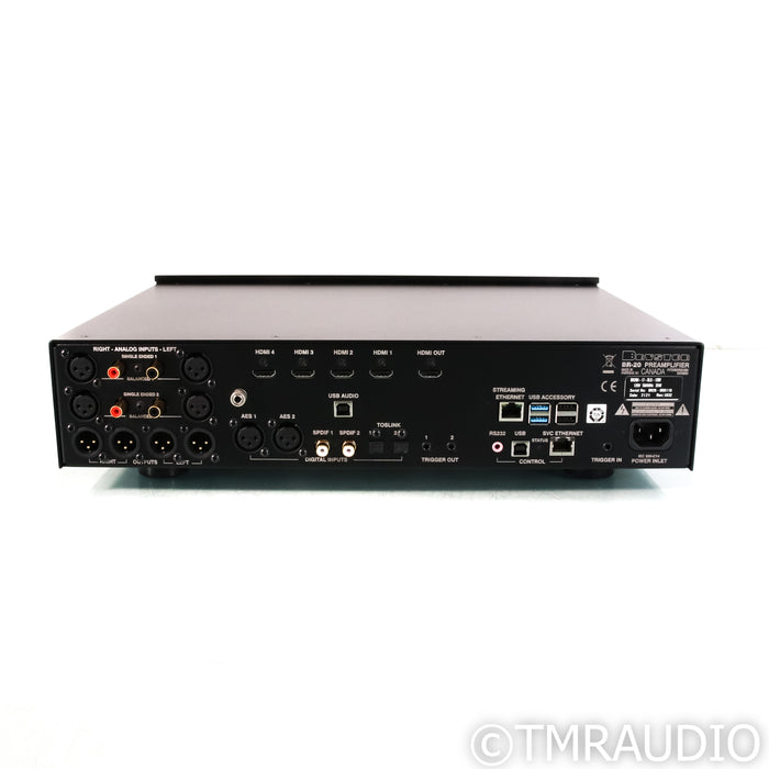 Bryston BR-20 Network Streaming Preamplifier; MM Phono & HDMI Cards