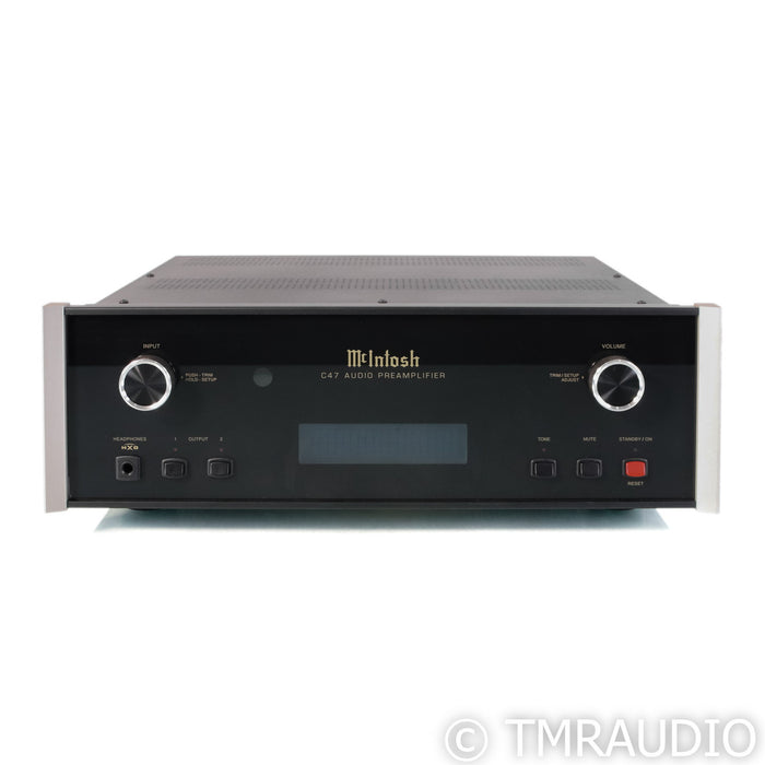 McIntosh C47 Stereo Preamplifier; MM & MC Phono