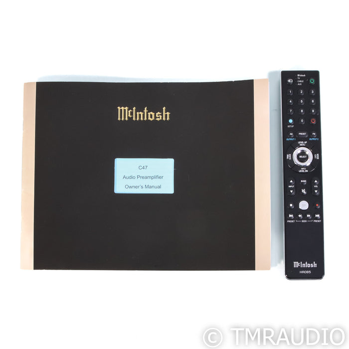 McIntosh C47 Stereo Preamplifier; MM & MC Phono