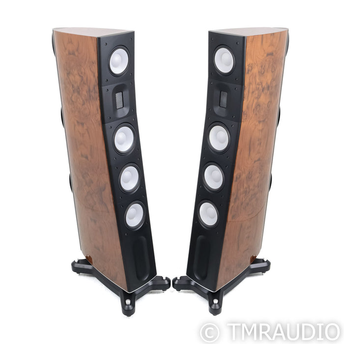 Raidho Acoustics C3.2 Floorstanding Speakers; Burled Walnut Pair