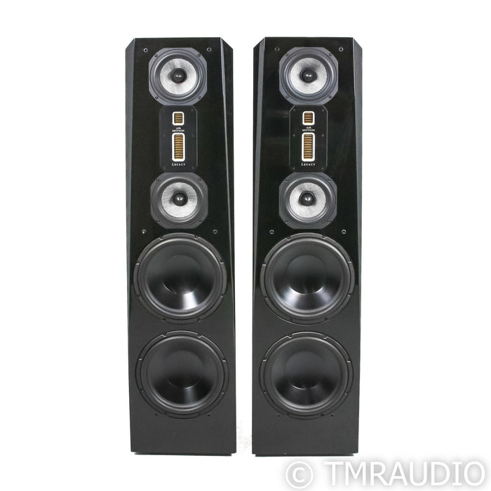 Legacy Audio Focus SE Floorstanding Speakers; Premium Black Pearl Pair
