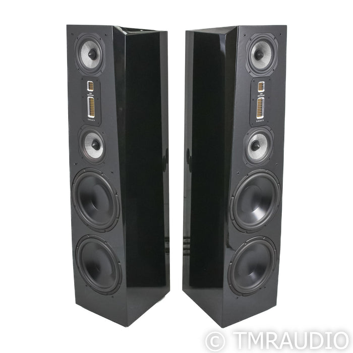 Legacy Audio Focus SE Floorstanding Speakers; Premium Black Pearl Pair