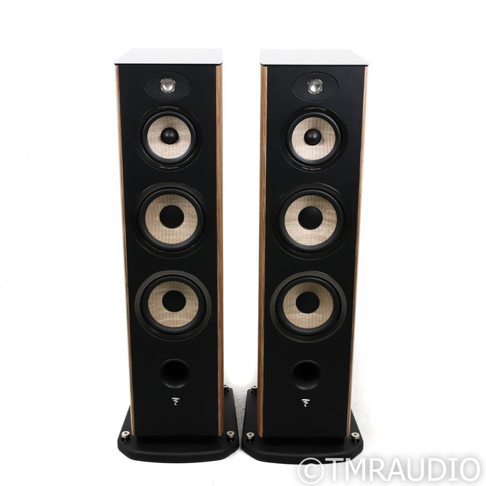 Focal Aria 948 Floorstanding Speakers; Prime Walnut Pair