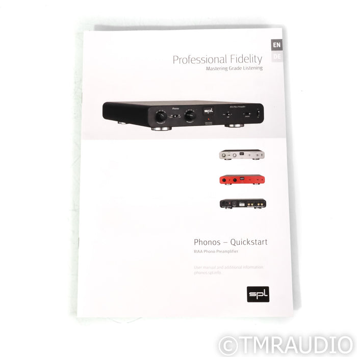 SPL Phonos MM & MC Phono Preamplifier; Red