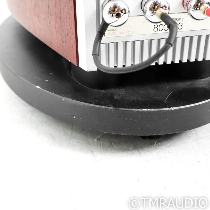 B&W 803 D3 Floorstanding Speakers; Rosenut Pair