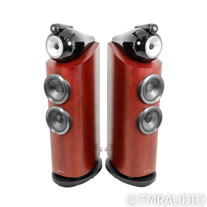 B&W 803 D3 Floorstanding Speakers; Rosenut Pair