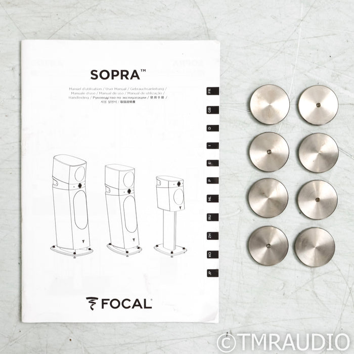 Focal Sopra No. 2 Floorstanding Speakers; Brown Concrete Pair (B-Stock)