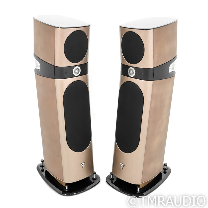 Focal Sopra No. 2 Floorstanding Speakers; Brown Concrete Pair (B-Stock)