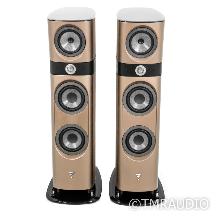 Focal Sopra No. 2 Floorstanding Speakers; Brown Concrete Pair (B-Stock)