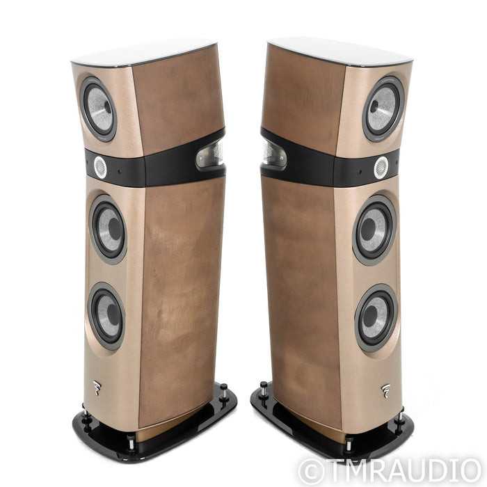 Focal Sopra No. 2 Floorstanding Speakers; Brown Concrete Pair (B-Stock)