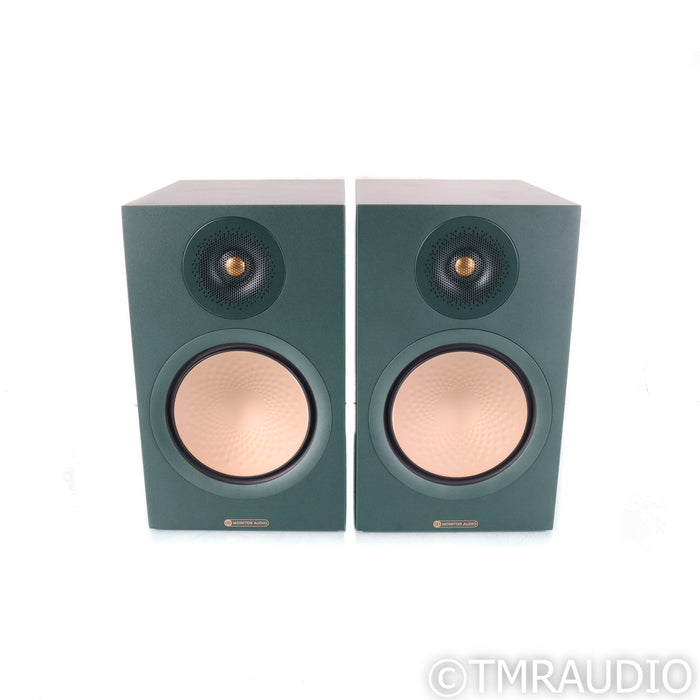 Monitor Audio Silver 100 Limited Edition Bookshelf Speakers; Black Pair
