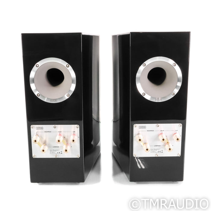 Heco Celan Revolution 3 Bookshelf Speakers; Piano Black Pair
