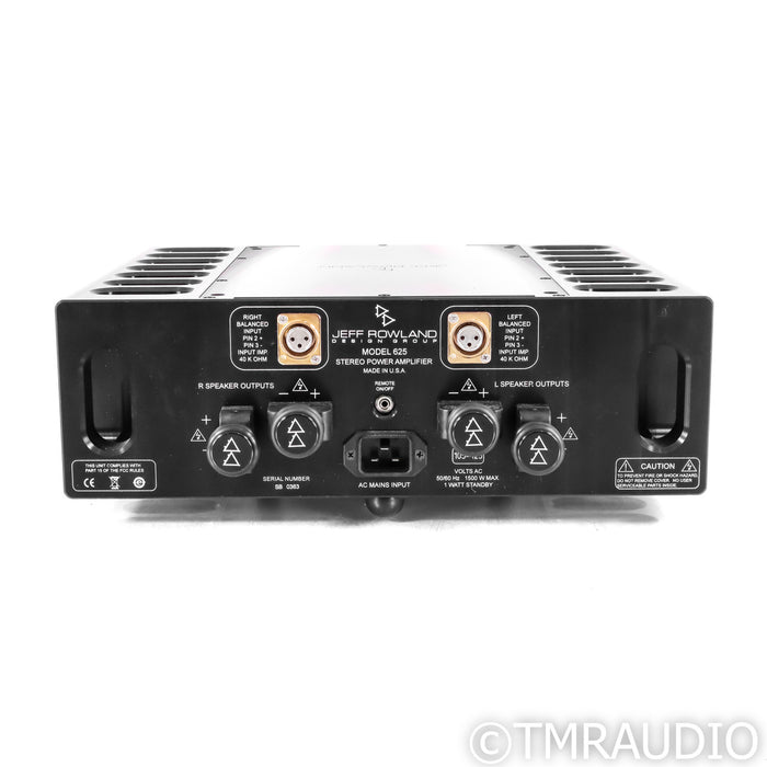 Jeff Rowland Design Model 625 S2 Stereo Power Amplifier