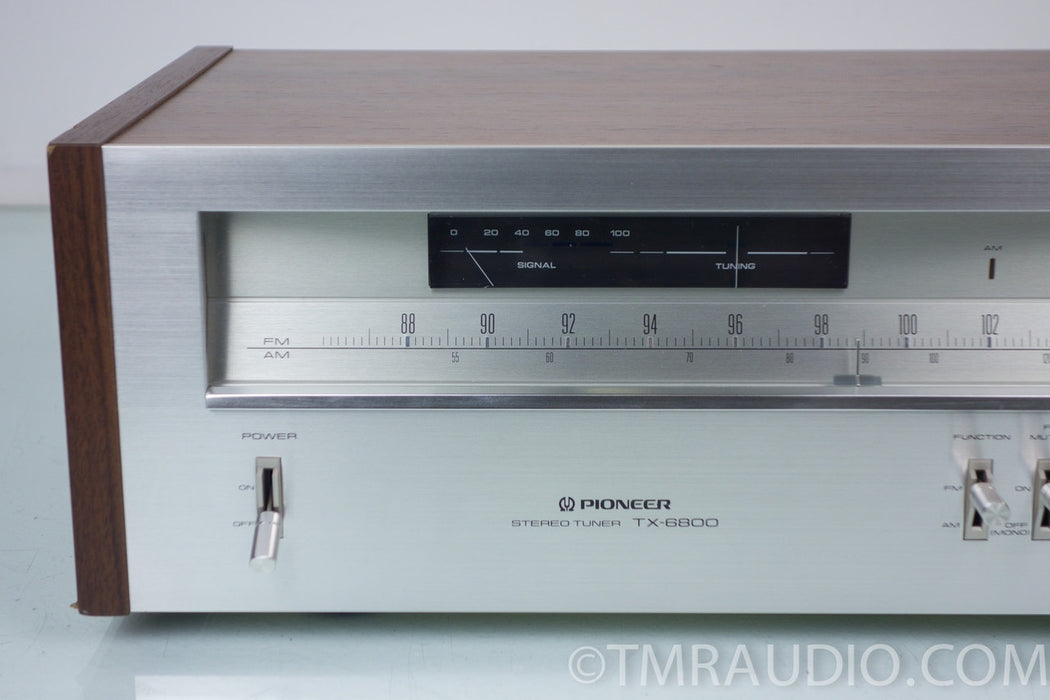 Pioneer TX-6800 Vintage AM / FM Stereo Tuner — The Music Room