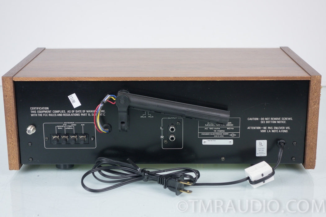 FM/AMチューナー動作品(J6) PIONEER　TX-6800II Vintage Condition Clean - Tuner Stereo AM/FM TX-6800 Pioneer ラジオ・コンポ