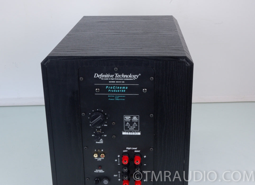 Definitive Technology Pro Sub 100 10 inch Powered Subwoofer