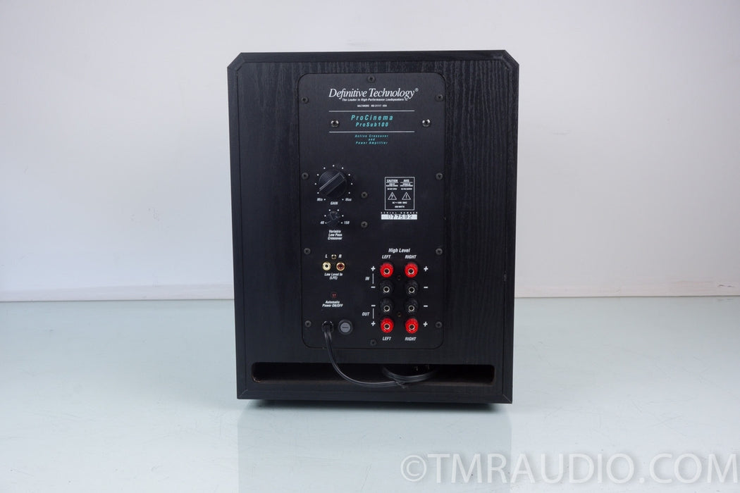 Definitive Technology Pro Sub 100 10 inch Powered Subwoofer