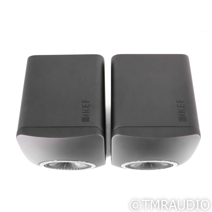 KEF LS50 Bookshelf Speakers; Black Pair
