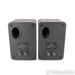KEF LS50 Bookshelf Speakers; Black Pair