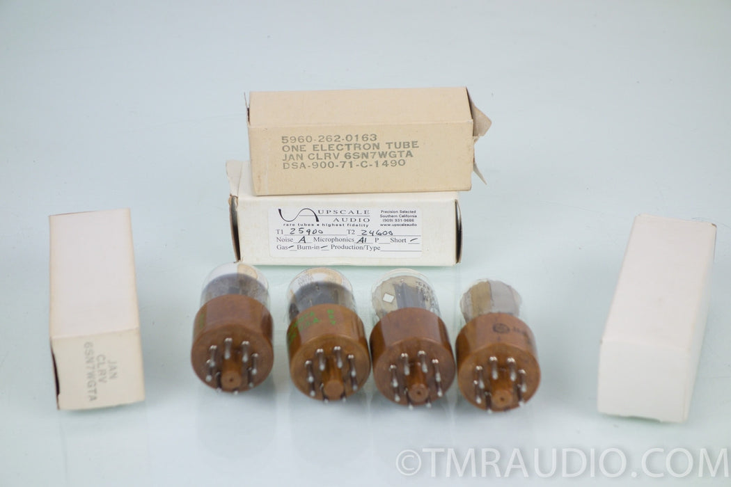 NOS 1970 6SN7WGTA GE General Electric Tubes
