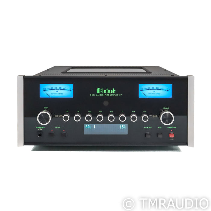 McIntosh C53 Stereo Preamplifier; MM & MC Phono