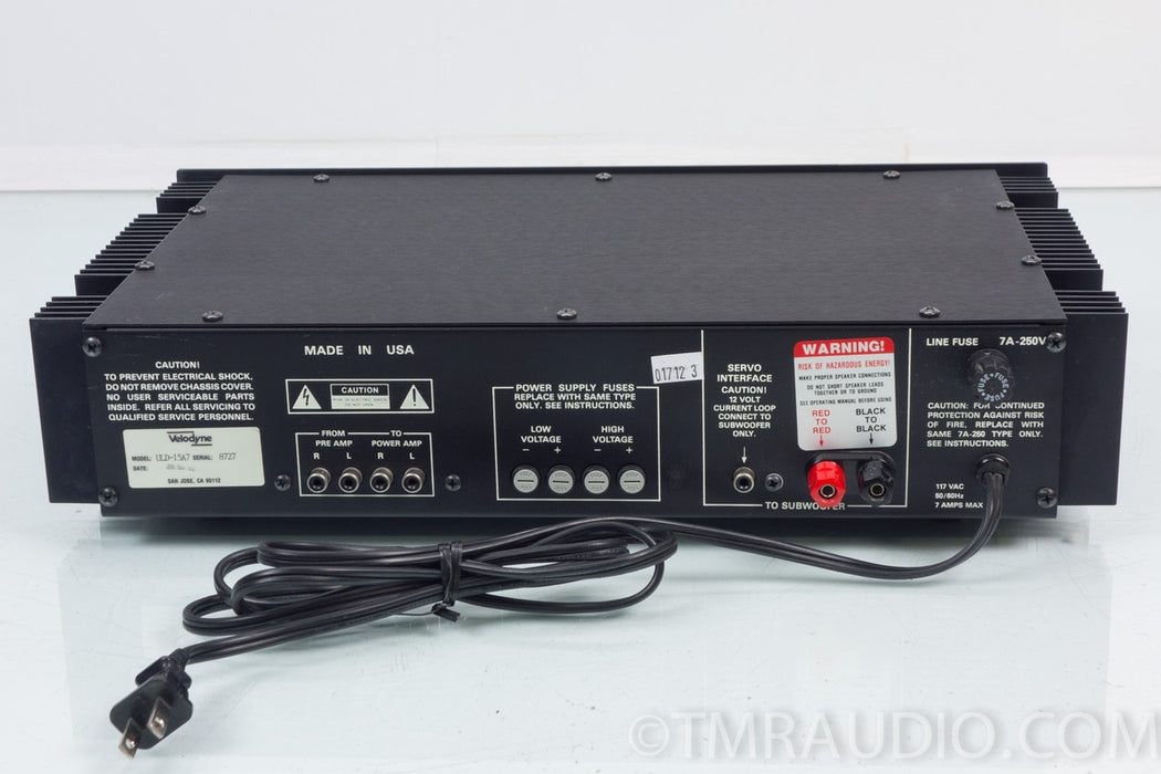 Velodyne ULD-15 Subwoofer w/ Matching Servo Amplifier - Beautiful!!